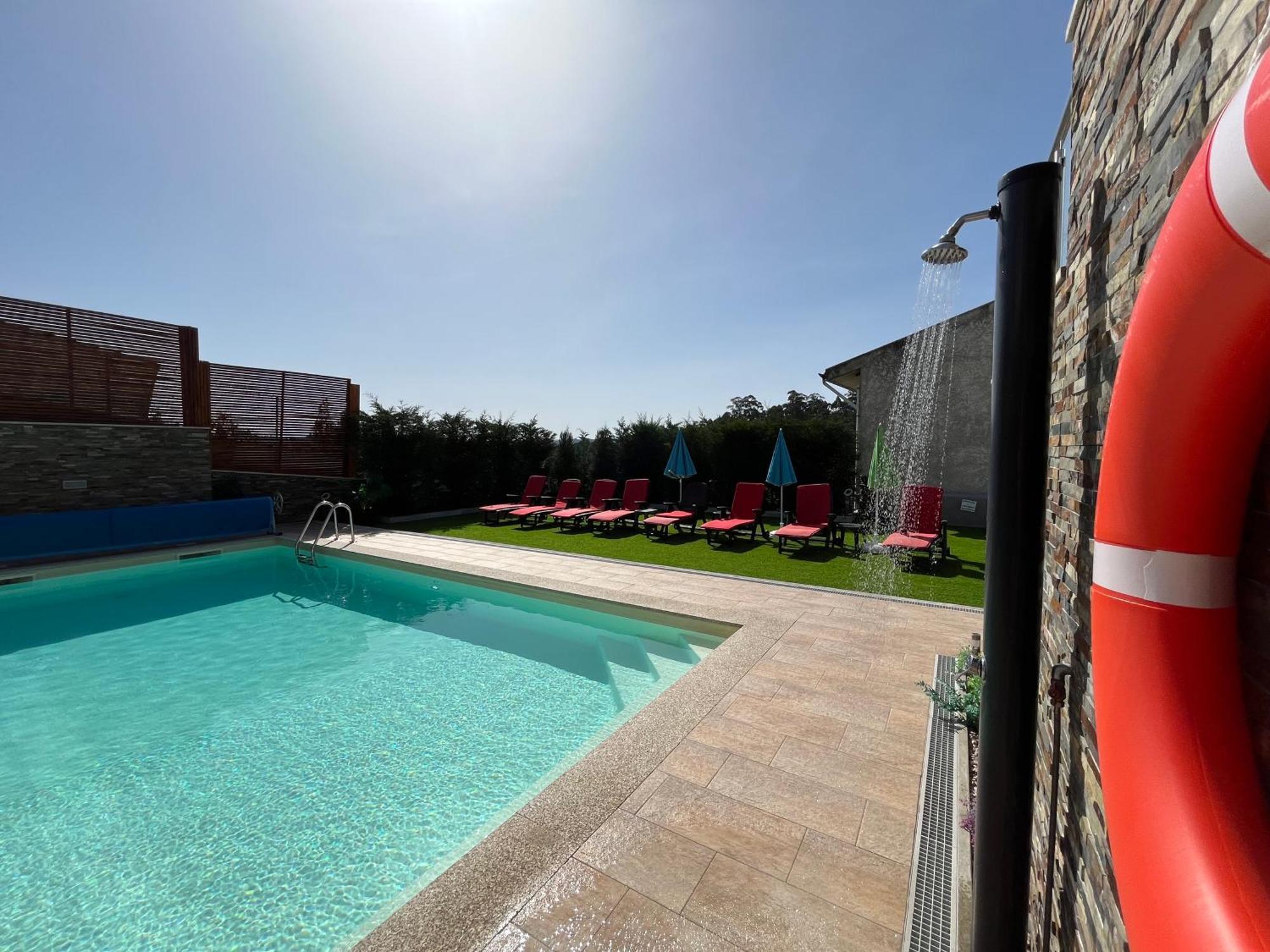 Fonte Retreat Home - Jacuzzi And Heated Swimming Pool Sandim Exterior foto